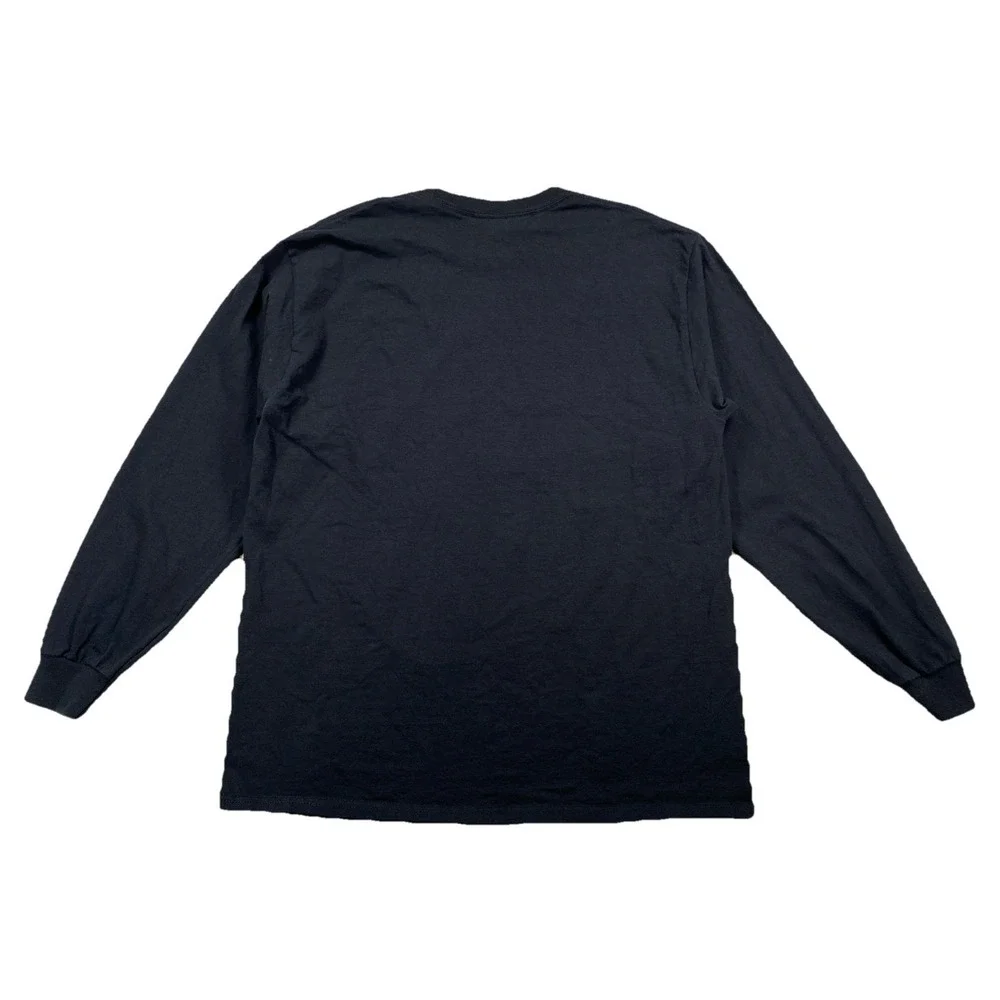 Hockey‎ Skateboards Bag Heads T-Shirt Long Sleeve Black Men's Large